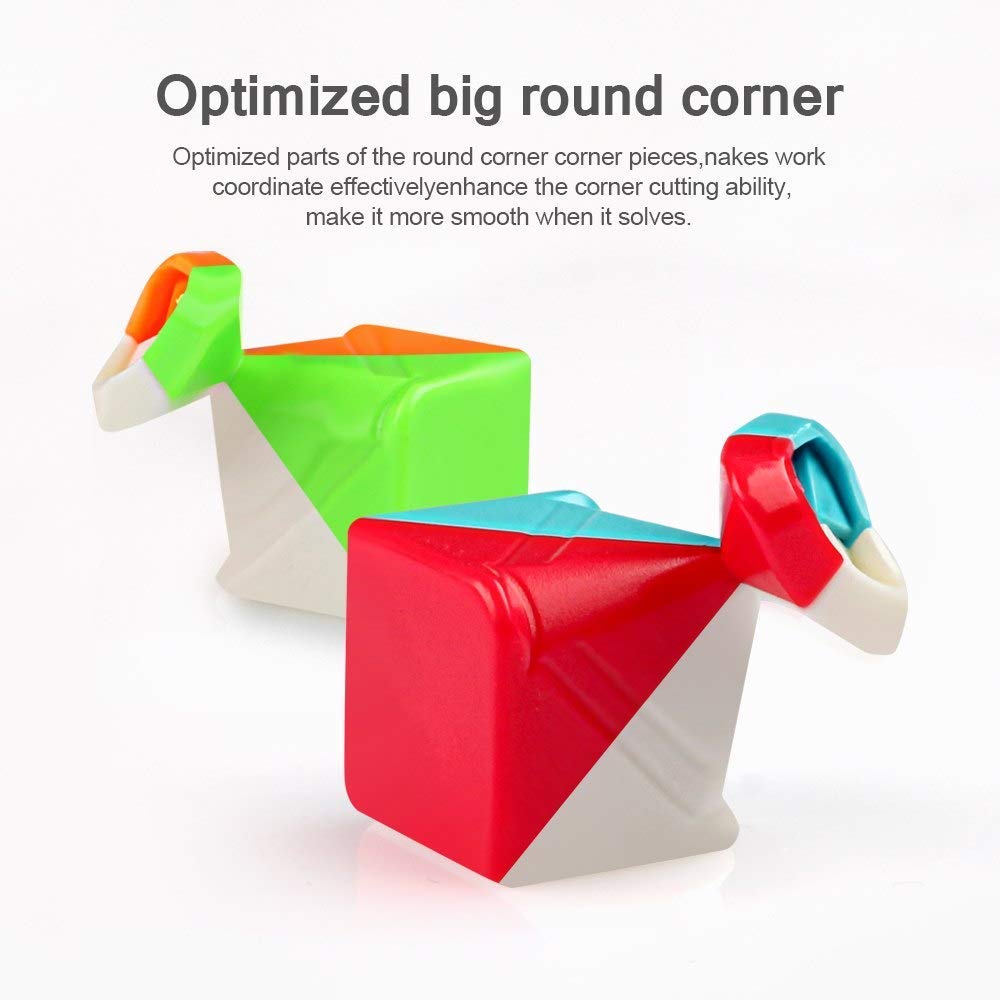 Fiddlys Puzzles High Stability Stickerless Speed Cube