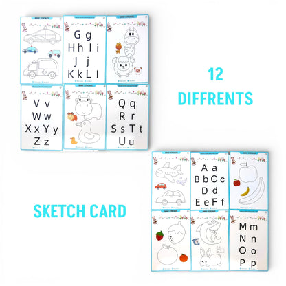 The Flyers Bay LCD Writing Tablet for Kids – 8.5 Inch Digital Slate Pad for Drawing & Writing for Kids Age 3+ Year Smart Writing Tab for Boys & Girls