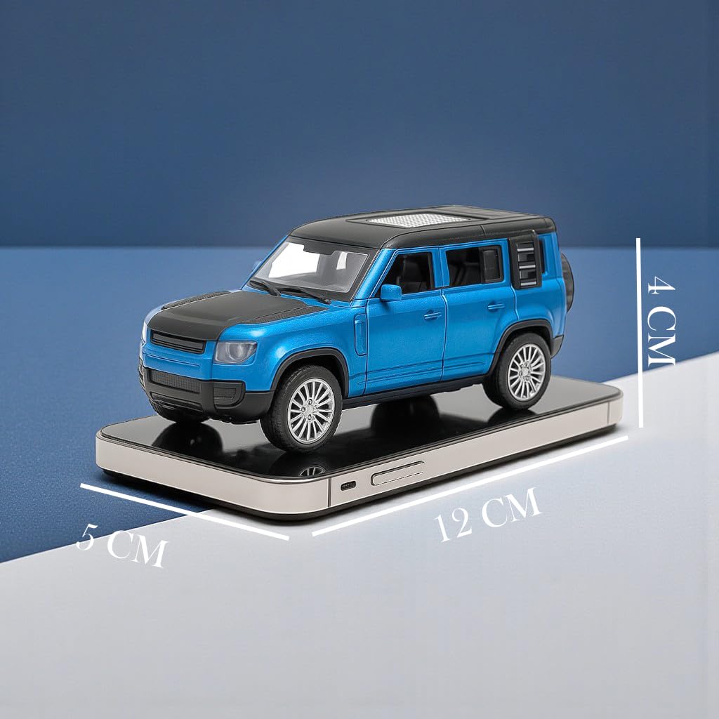The Flyers Bay 1:32 Scale Die-Cast Metal Toy Vehicle for Kids – Pull-Back Action, Openable Doors, Lights & Music | Realistic Miniature | Gift for Boys & Girls 2+ Years
