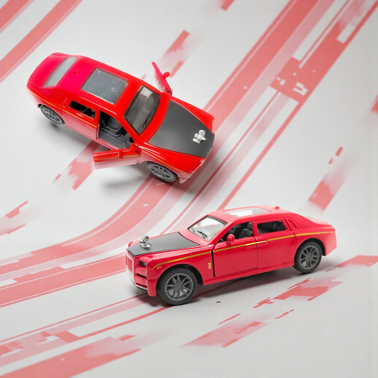 The Flyers Bay 1:32 Scale Die-Cast Metal Toy Vehicle for Kids – Pull-Back Action, Openable Doors, Lights & Music | Realistic Miniature | Gift for Boys & Girls 2+ Years