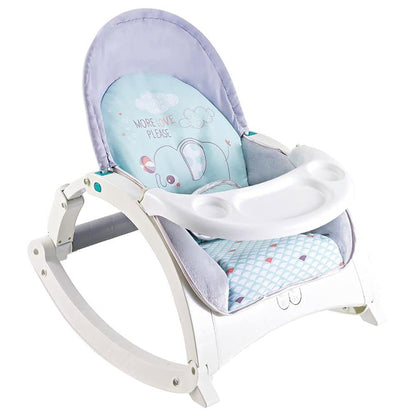 Fiddly's Newborn to Toddler Rock N Play Baby Rocker with Soothing Music and Vibration, Rocker Chair for Baby, Adjustable backrest Recline Feature, Detachable Toy Bar