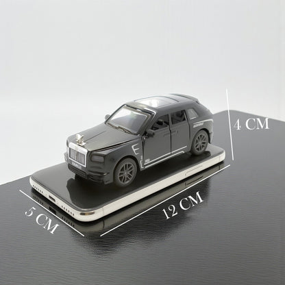 The Flyers Bay 1:32 Scale Die-Cast Metal Toy Vehicle for Kids – Pull-Back Action, Openable Doors, Lights & Music | Realistic Miniature | Gift for Boys & Girls 2+ Years