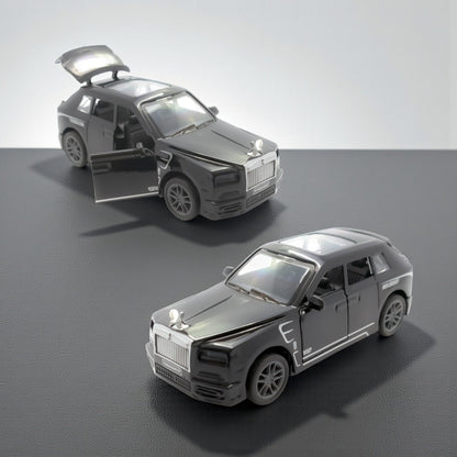 The Flyers Bay 1:32 Scale Die-Cast Metal Toy Vehicle for Kids – Pull-Back Action, Openable Doors, Lights & Music | Realistic Miniature | Gift for Boys & Girls 2+ Years
