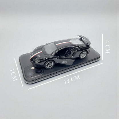 The Flyers Bay 1:32 Scale Die-Cast Metal Toy Vehicle for Kids – Pull-Back Action, Openable Doors, Lights & Music | Realistic Miniature | Gift for Boys & Girls 2+ Years