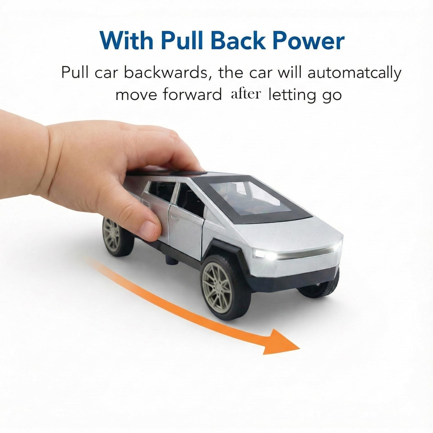 The Flyers Bay 1:32 Scale Die-Cast Metal Toy Vehicle for Kids – Pull-Back Action, Openable Doors, Lights & Music | Realistic Miniature | Gift for Boys & Girls 2+ Years