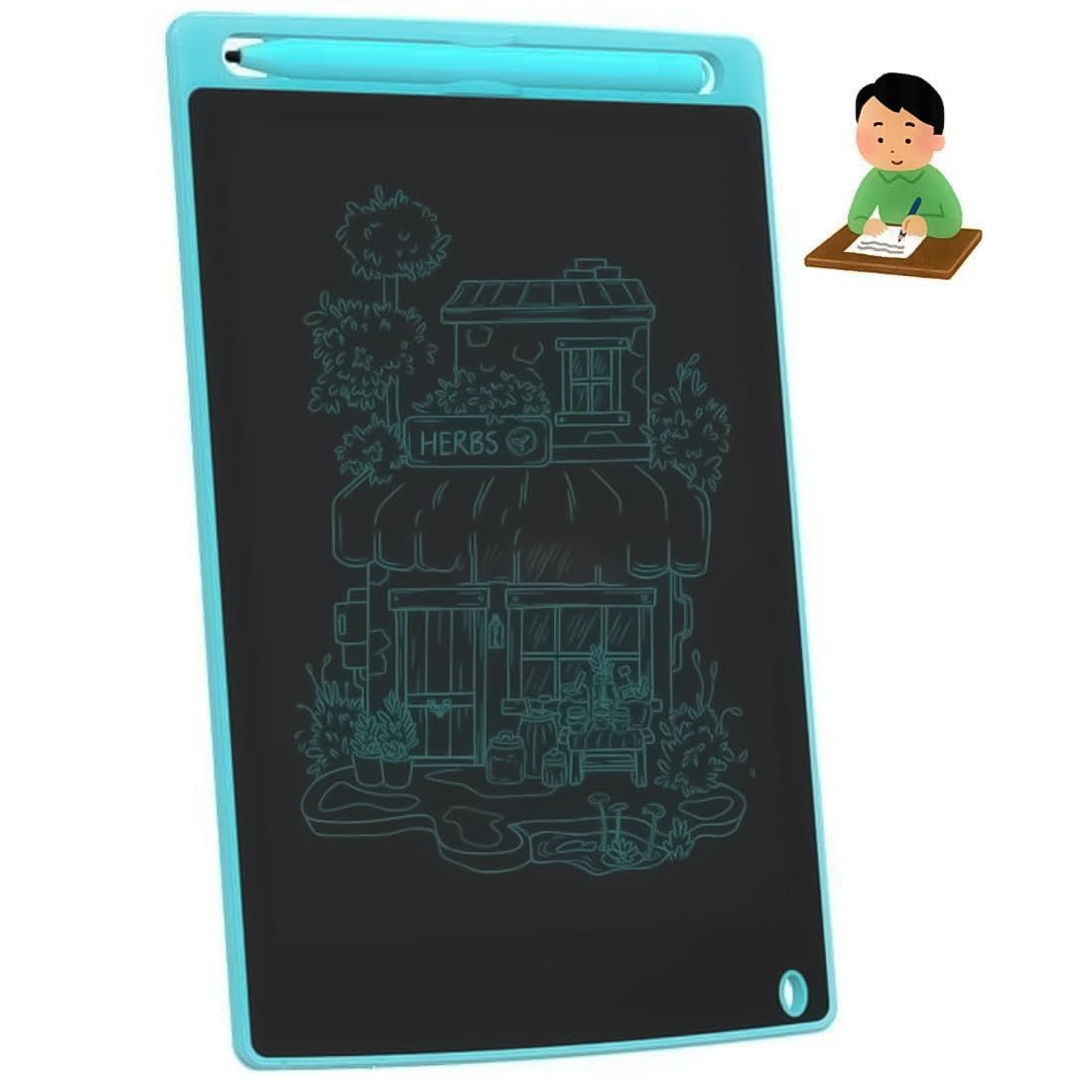 The Flyers Bay LCD Writing Tablet for Kids – 8.5 Inch Digital Slate Pad for Drawing & Writing for Kids Age 3+ Year Smart Writing Tab for Boys & Girls