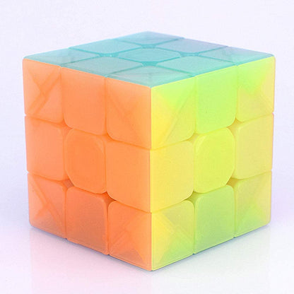 Fiddlys Puzzles High Stability Stickerless Speed Cube