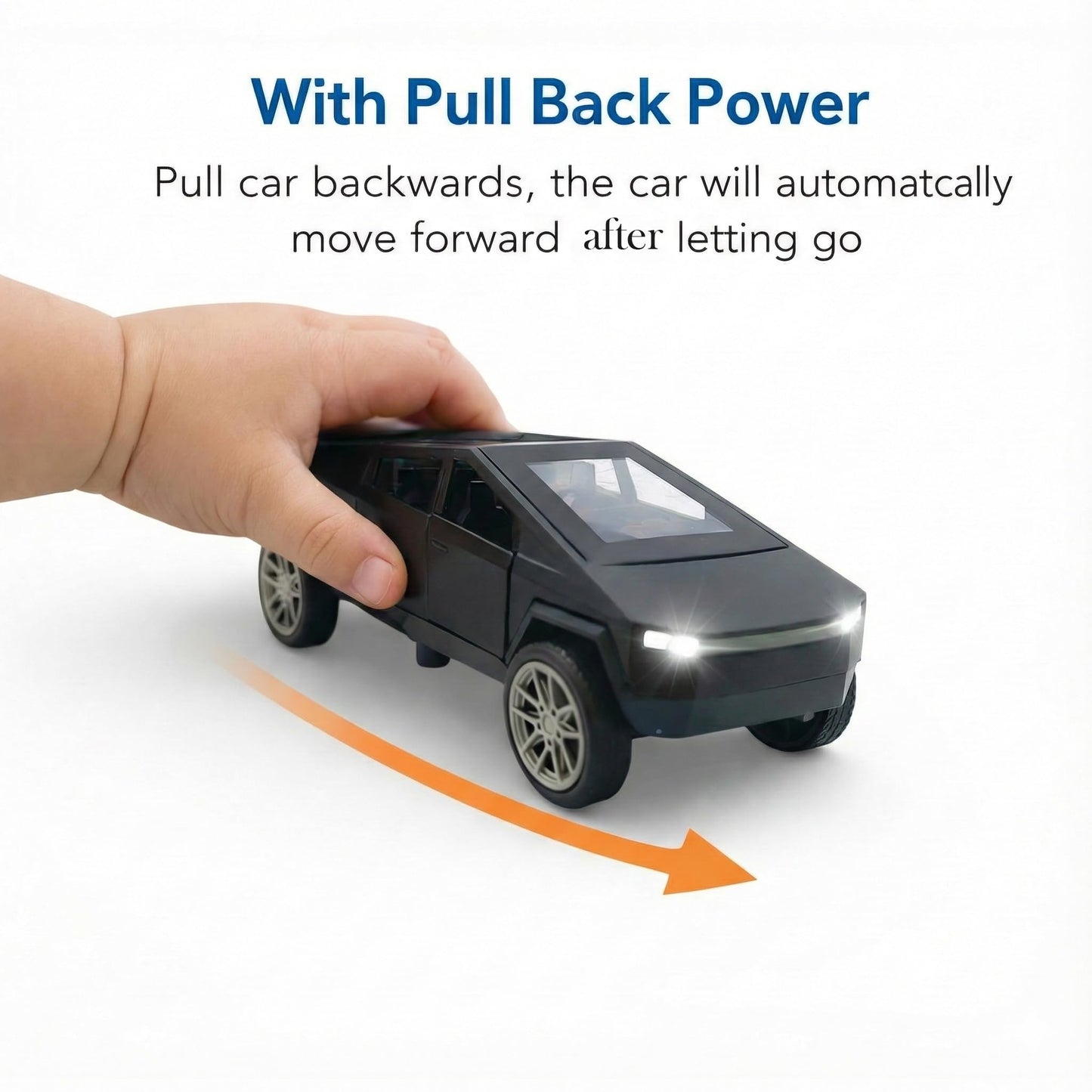 The Flyers Bay 1:32 Scale Die-Cast Metal Toy Vehicle for Kids – Pull-Back Action, Openable Doors, Lights & Music | Realistic Miniature | Gift for Boys & Girls 2+ Years