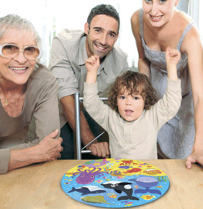Fiddlys Creative Wooden Jigsaw Puzzle for Kids | 66 Pieces Educational Single Layer Puzzle | Fun & Learning Toy for Children Ages 3+