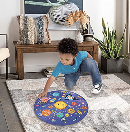 Fiddlys Creative Wooden Jigsaw Puzzle for Kids | 66 Pieces Educational Single Layer Puzzle | Fun & Learning Toy for Children Ages 3+