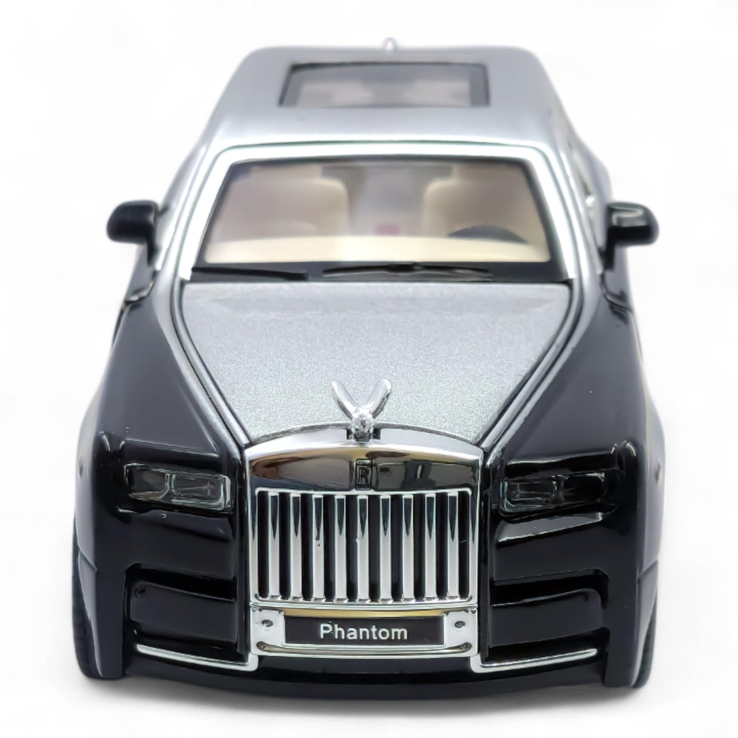 The Flyers Bay 1:32 Die-Cast Rolls-Royce Style Car Toy with Pull-Back Action, Lights & Music, Openable Doors – Premium Metal Miniature Model for Kids 2+ Years