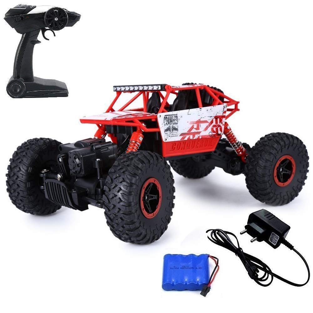 The Flyer's Bay Amazing Rock Crawler 1:18 Scale 4WD Rally CAR - The Mean Machine