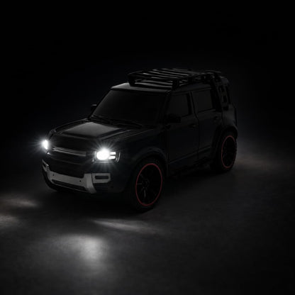 The Flyers Bay Remote Control SUV Car for Kids | Off-Road RC Car with Smoke Effects, Type-C Rechargeable Battery & Inbuilt Music (Arjan Vailly Song) | Toy for Boys & Girls 4+ (Black)
