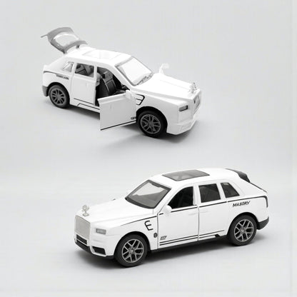The Flyers Bay 1:32 Scale Die-Cast Metal Toy Vehicle for Kids – Pull-Back Action, Openable Doors, Lights & Music | Realistic Miniature | Gift for Boys & Girls 2+ Years