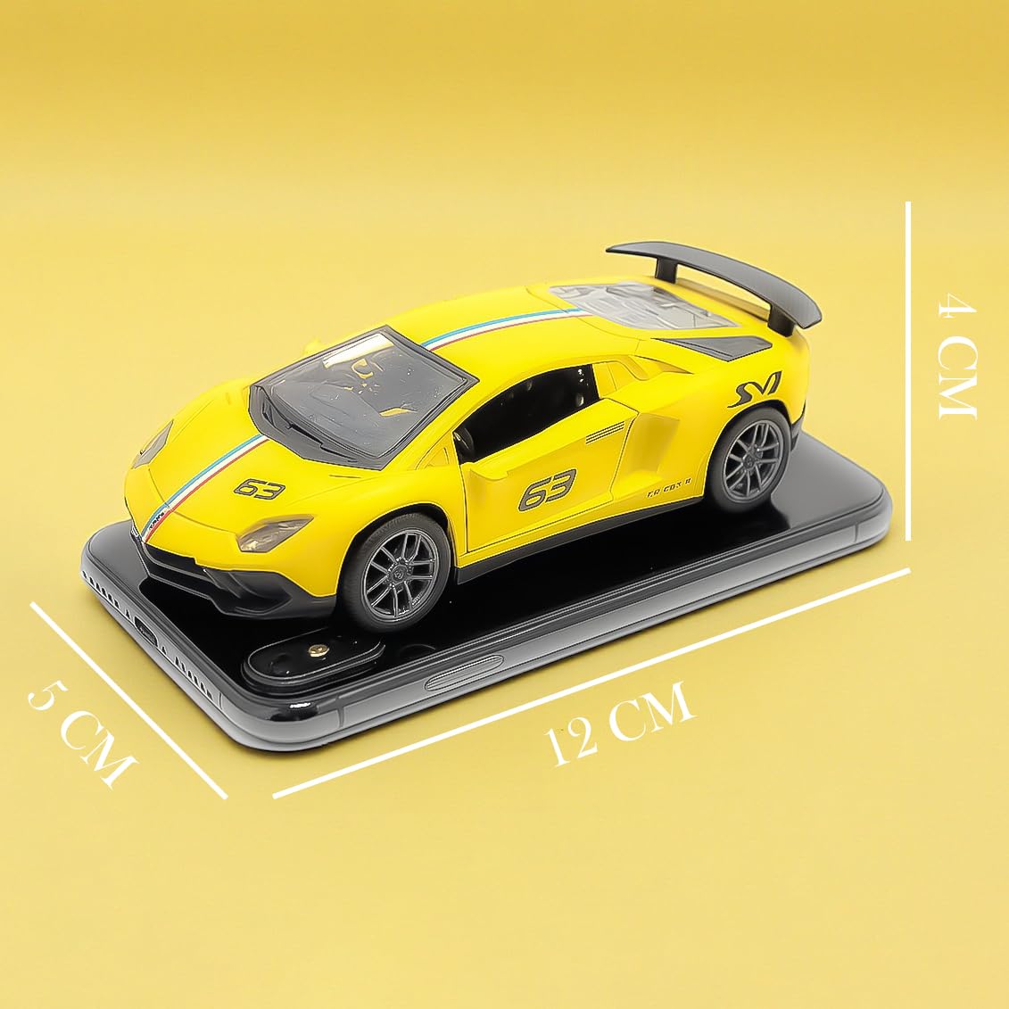The Flyers Bay 1:32 Scale Die-Cast Metal Toy Vehicle for Kids – Pull-Back Action, Openable Doors, Lights & Music | Realistic Miniature | Gift for Boys & Girls 2+ Years