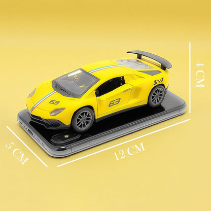 The Flyers Bay 1:32 Scale Die-Cast Metal Toy Vehicle for Kids – Pull-Back Action, Openable Doors, Lights & Music | Realistic Miniature | Gift for Boys & Girls 2+ Years