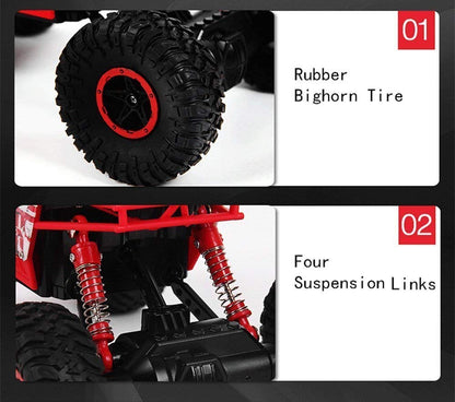 The Flyer's Bay Amazing Rock Crawler 1:18 Scale 4WD Rally CAR - The Mean Machine