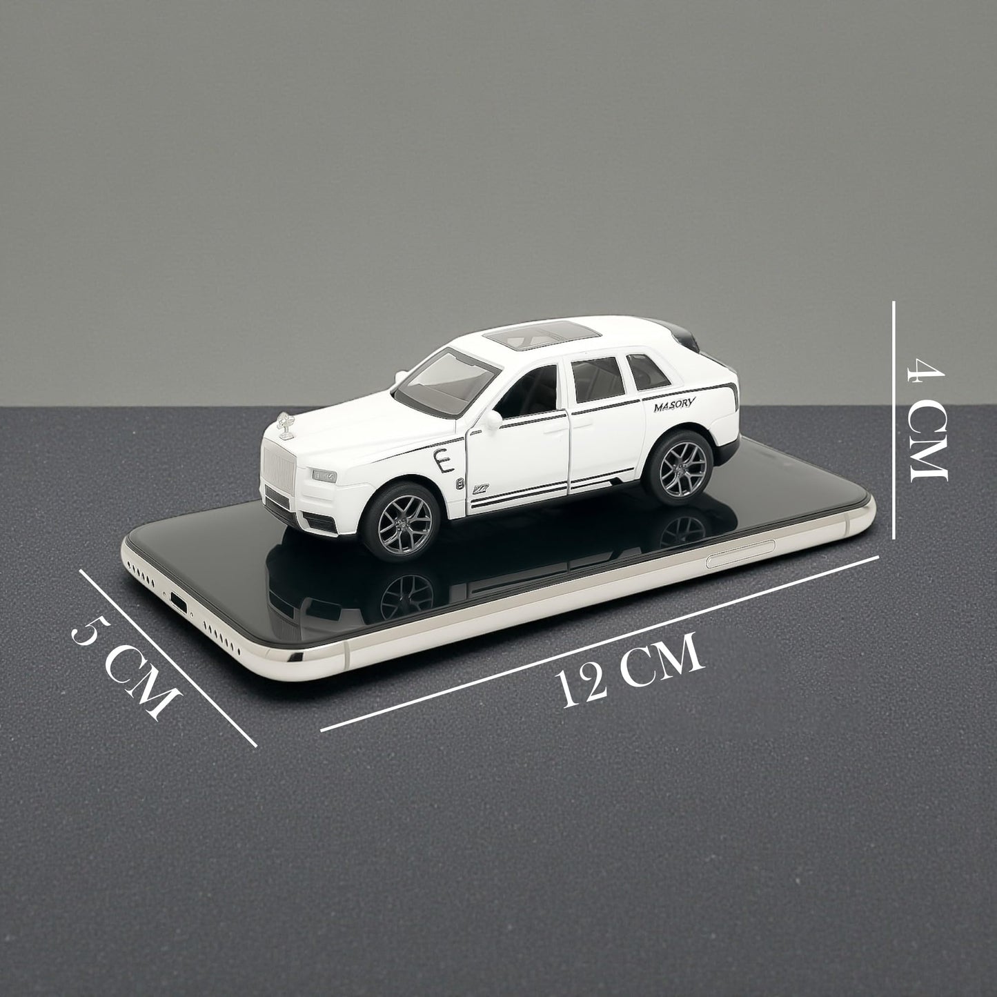 The Flyers Bay 1:32 Scale Die-Cast Metal Toy Vehicle for Kids – Pull-Back Action, Openable Doors, Lights & Music | Realistic Miniature | Gift for Boys & Girls 2+ Years