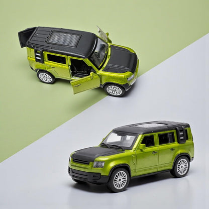 The Flyers Bay 1:32 Scale Die-Cast Metal Toy Vehicle for Kids – Pull-Back Action, Openable Doors, Lights & Music | Realistic Miniature | Gift for Boys & Girls 2+ Years