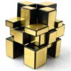 Fiddly's High Stability Stickerless Speed Cube (Golden Mirror) - Image 4