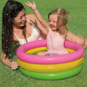 Intex Inflatable Kids Bath Tub, 3 Ft (Multicolor) - Image 2