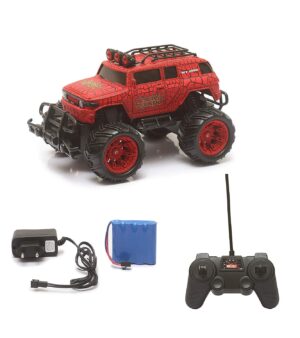 The Flyers Bay 1:20 Bay Big and off-road passion mad cross-country racing truck(Red/black)(Unbox) - Image 7