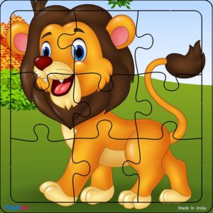 Fiddly's Wood Jigsaw Puzzles for Children - 9 Pieces (Animal & Sea - Pack of 6) - Image 3