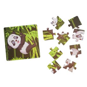 Fiddly's Wooden Jigsaw Puzzle for Children (High Quality Paperless Puzzle) - 9 Pieces (Pack of 3) - Image 2