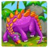 Fiddly's Wooden Jigsaw Puzzle for Children (High Quality Paperless Puzzle) - 9 Pieces (Dinos Pack of 4) - Image 3