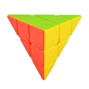 Fiddly's Pyramid Cube 3x3 Super Speed Sticker-Less Triangle Puzzle Cube - Image 2