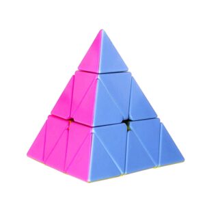 Fiddly's Pyramid Cube 3x3 Super Speed Sticker-Less Triangle Puzzle Cube - Image 3