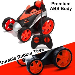 The Flyers Bay Remote Control Car Rc Stunt Car 360°Rotating Rolling Radio Control Electric Race Car Boys Toys Kids (Unbox) pack of 4 Car combo - Image 7