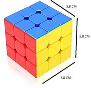 Fiddly's High Stability Stickerless Speed Cube (3x3x3) (Pack of 2 ) - Image 4