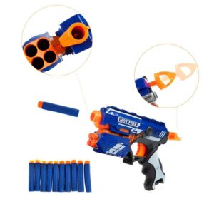 The Flyer's Bay Foam Blaster Gun Toy, Safe and Long Range, 10 Bullets - Image 3