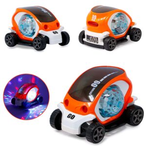 The Flyers Bay Musical Car Rotate 360° with Flashing Light & Music - Image 3