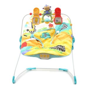 The Flyers Bay Fiddle Diddle Baby Bouncer Cum Rocker, Monkey, Red (UNBOX) - Image 3