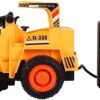 The flyers Bay Wired Remote Control Battery Operated JCB Crane Truck Toy Construction Toys for Boys (Small JCB) - Image 4