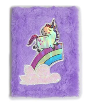 Fiddlys Feather Unicorn Diary,multicolor - Image 7