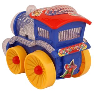 Fiddlys Bump and go Action, Musical Train Engine Toy for Kids and Toddlers | Toy Train for Kids (Multi Color) - Image 4