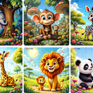 Pack of 6 Wild Animal