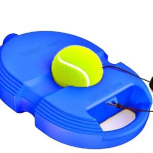Fiddlys Rebounce Ball Cricket & Tennis Training Ball, Bounce Back Marvel, Fillable Stand with Water or Sand for Weight