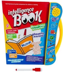 Fiddlys Intelligence Book | Interactive Children Study -Musical English Educational Phonetic Learning for 3 + Year product photo
