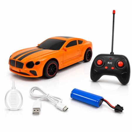 The Flyers Bay Famous Millionaire Remote Control Car for Kids 4+ with Music, 3D Lights, Water Spray, Rechargeable Battery, 7 product photo