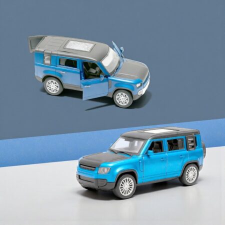 The Flyers Bay 1:32 Scale DieCast Metal Pull-Back Action Openable Doors Premium Land Rover Car Toy for Kids Realistic product photo