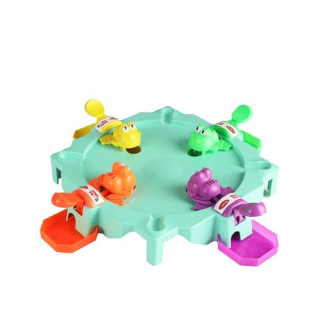 Fiddlys Hungry Frog Indoor Board Game | Multiplayer Puzzle Toy for Kids | (4 Players) product photo