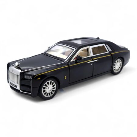 The Flyers Bay 1:32 Scale DieCast Metal Pull-Back Action Openable Doors Premium Rolls-Royce Car Toy for Kids Realistic product photo