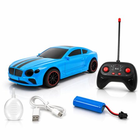 The Flyers Bay Famous Millionaire Remote Control Car for Kids 4+ with Music, 3D Lights, Water Spray, Rechargeable Battery, 7 product photo