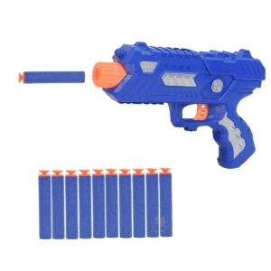 The Flyers Bay Foam Blaster Gun Toy for Kids | Soft Bullet Toy Gun for Boys | Includes 10 Safe Foam Darts & Target Shooting Play | Fun Outdoor & Indoor Action Toy