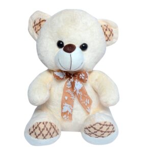 Fiddlys Huggable Soft Toy/Stuff Toy (Teddy Bears) - 30 cm (White)