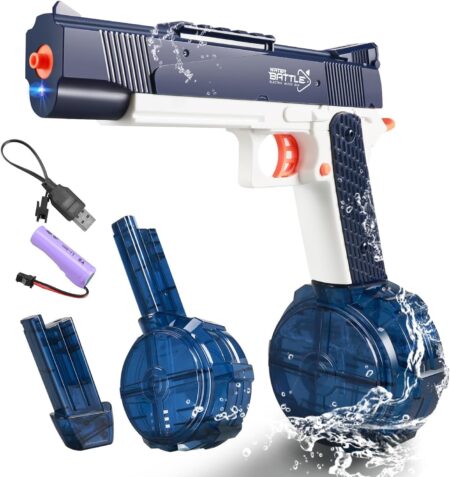 Electric Water Gun Toy for Kids – Large Rechargeable Water Blaster product photo